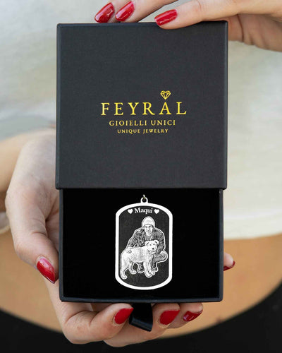 Chapa Para Cão Feyral